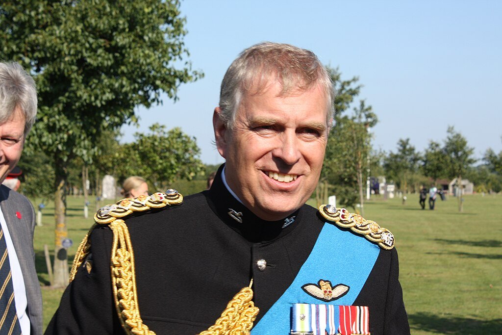 1024px Prince Andrew at the National Memorial Arboretum